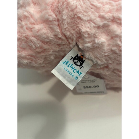 Jellycat Leola Bear  [Large]  Bartholomew Pink version - Picture 6 of 8